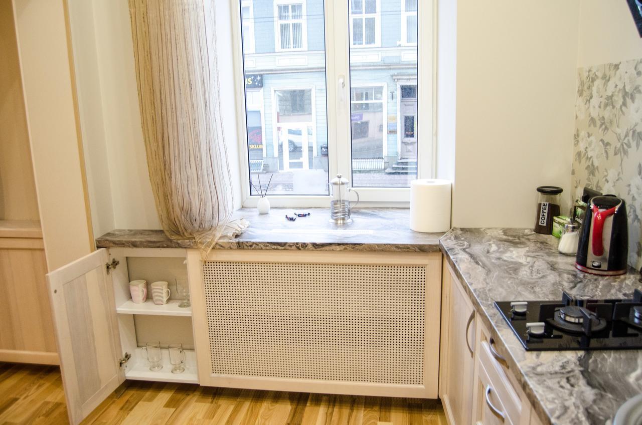 City Inn Riga Apartment, Barons Promenade With Parking Eksteriør billede