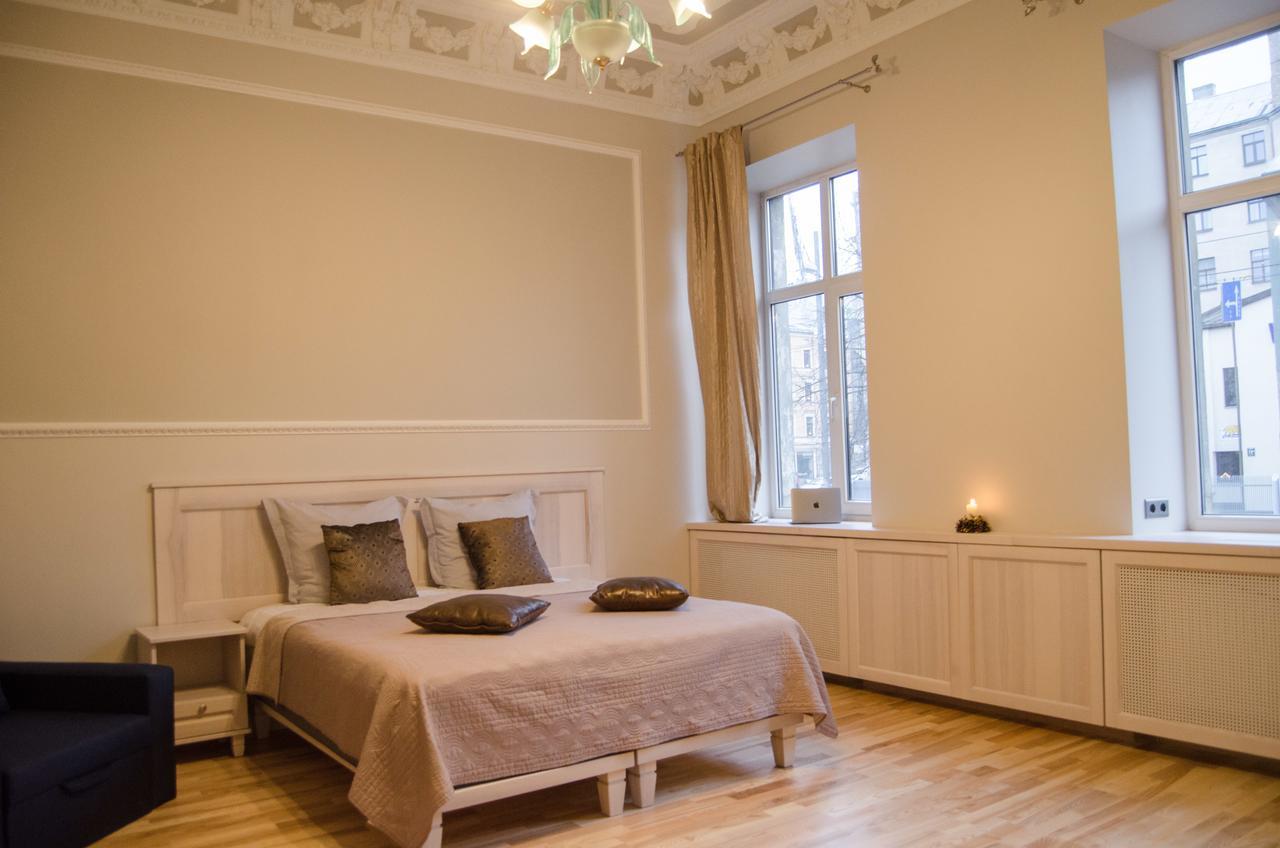 City Inn Riga Apartment, Barons Promenade With Parking Eksteriør billede