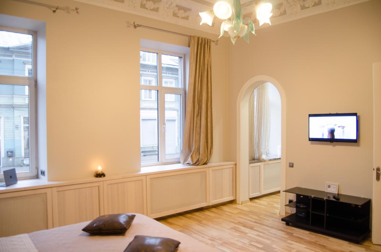 City Inn Riga Apartment, Barons Promenade With Parking Eksteriør billede